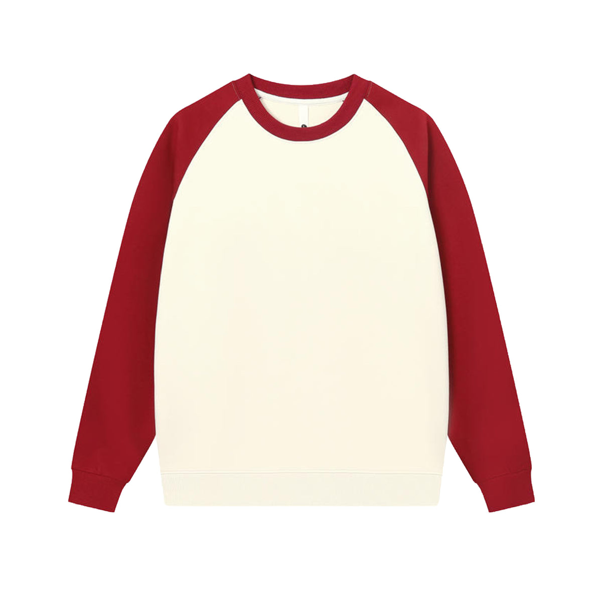 Unisex Cotton Long Sleeve Shirt Crewneck Tee