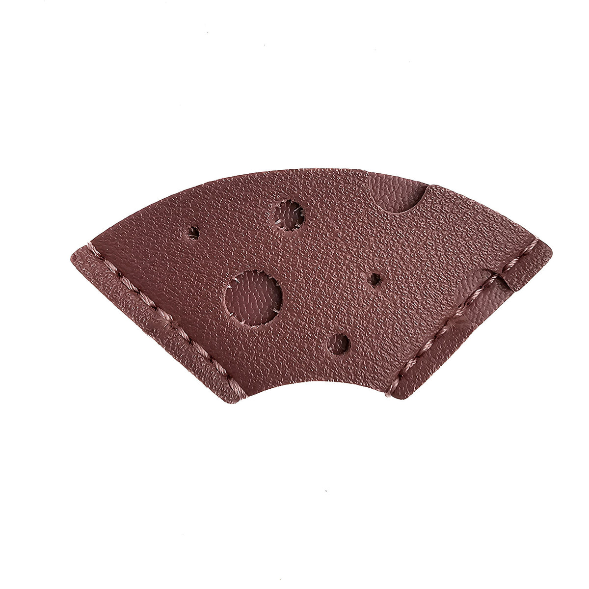 Sector Shape Bookmark PU Leather Bookmark Page Corner for Book Lover