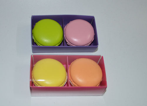 Macaroon Packing Box For 2 Pc