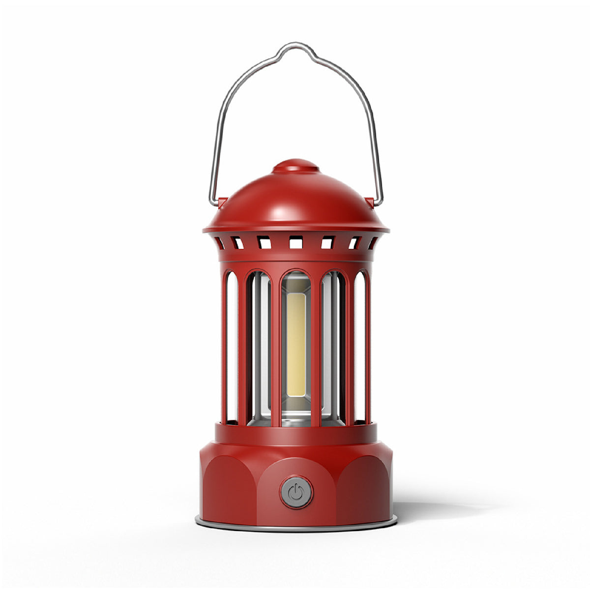 Rechargeable LED Light Camping Lantern Retro Design Portable Waterproof Outdoor Tent Bulb