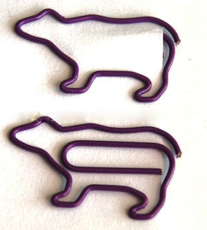 Cow Shaped Originality Chinese Zodiac Metal Clip Tin