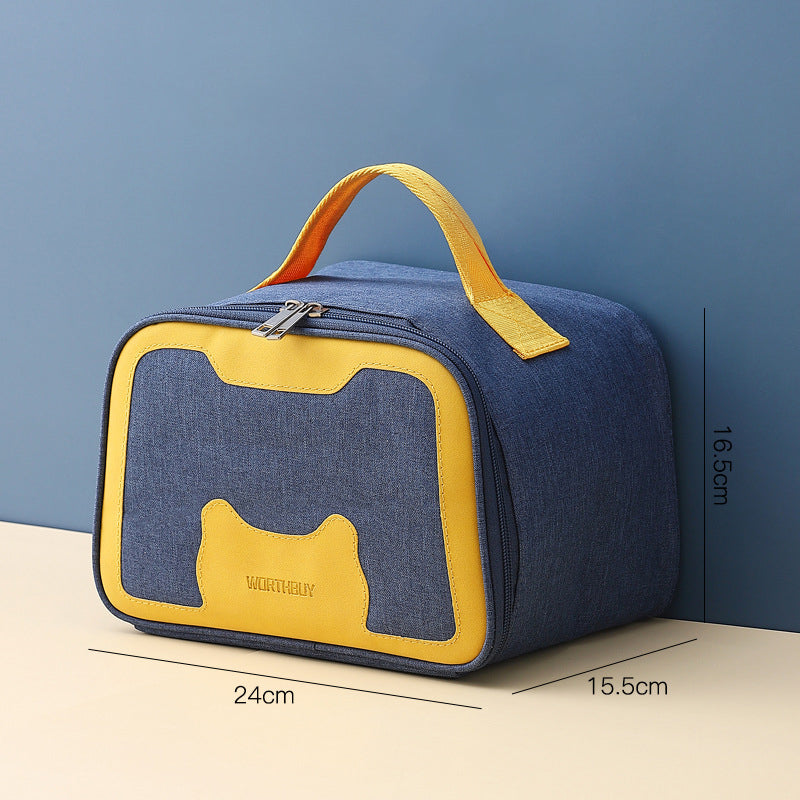 1440ml PP Material Bento Box Multi-layer Sealing Combination Basket Picnic Lunch Box(2 layer)