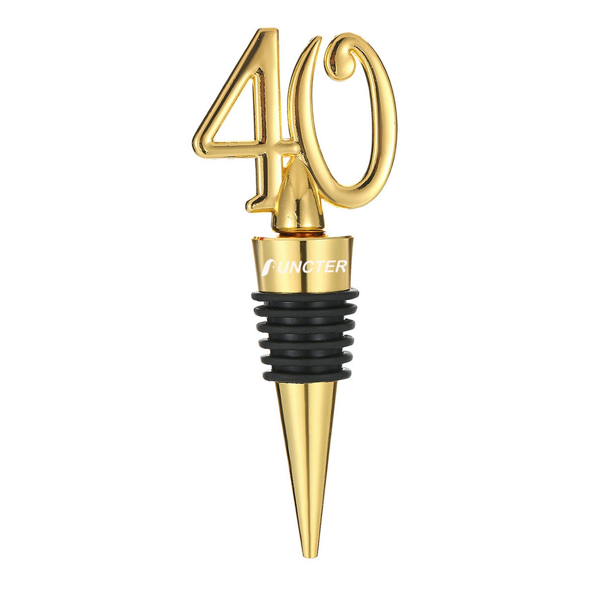 40th Birthday Wine Stoppers Metal Bottle Stopper