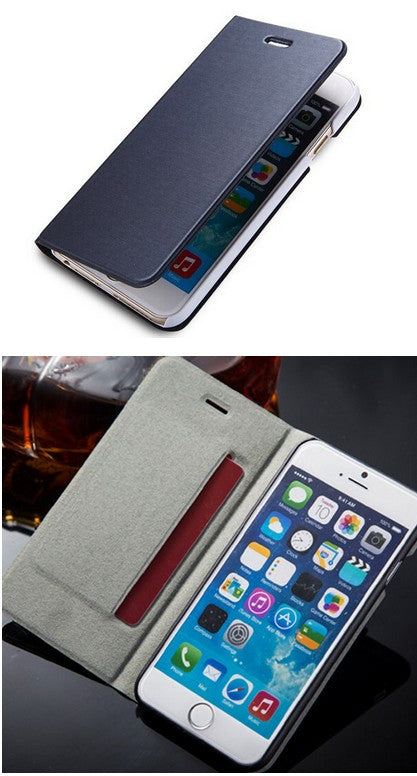 Flip PU Leather Case For phone 6