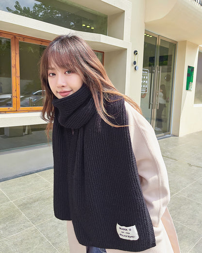 67" Winter Thicker Cable Knitted Scarf Wrap Chunky Long Warm Scarf