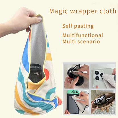 21.7" x 21.7" Custom Protector Self-Adhesive Magic Cloth Lens Wrap Makeup Bag