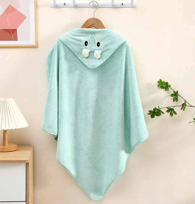Baby Hooded Towel Cape Quick Dry Bath Robe