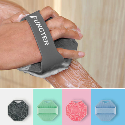 Octagon Silicone Body Scrubber Exfoliating Silicone Body Brush for Showering