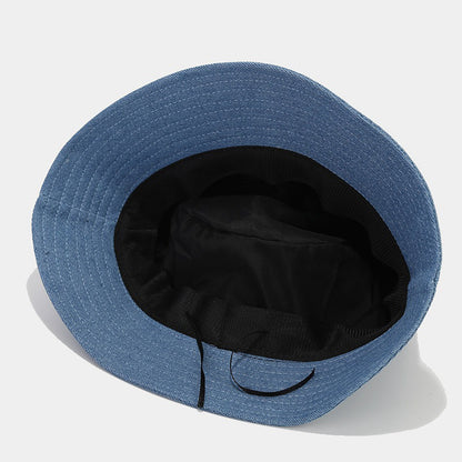 Outdoor Summer Washed Denim Beach Fishing Sun Hat