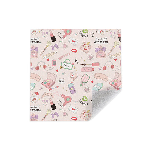 Custom Self-Adhesive Magic Cloth Lens Wrap Makeup Bag 32 x 32" (340g)