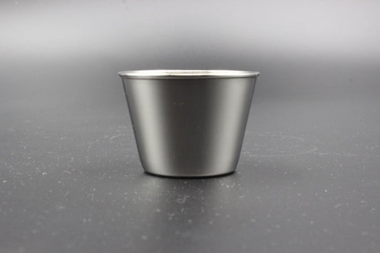 2 OZ Stainless Steel Metal Wine Cup Sauce Cup Butter Cup Condiment cup