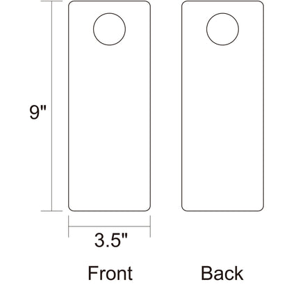 Custom Door Hanger