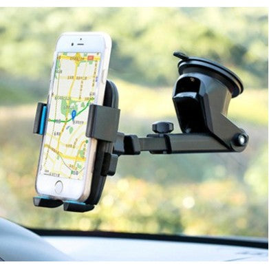 Car Windshield Multi-Function Telescopic Long Rod Suction Cup Car Phone Holder