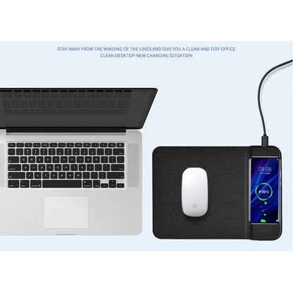 15W Wireless Mouse Pad w/Kickstand