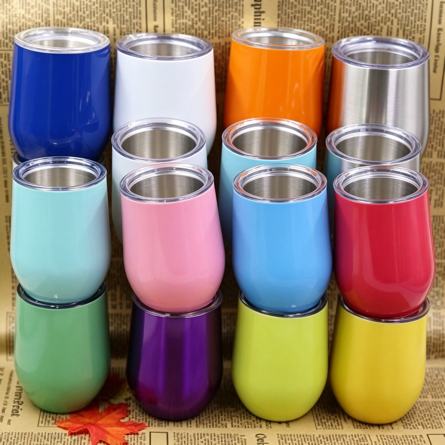 12 Oz. Double Wall Stainless Steel Tumbler