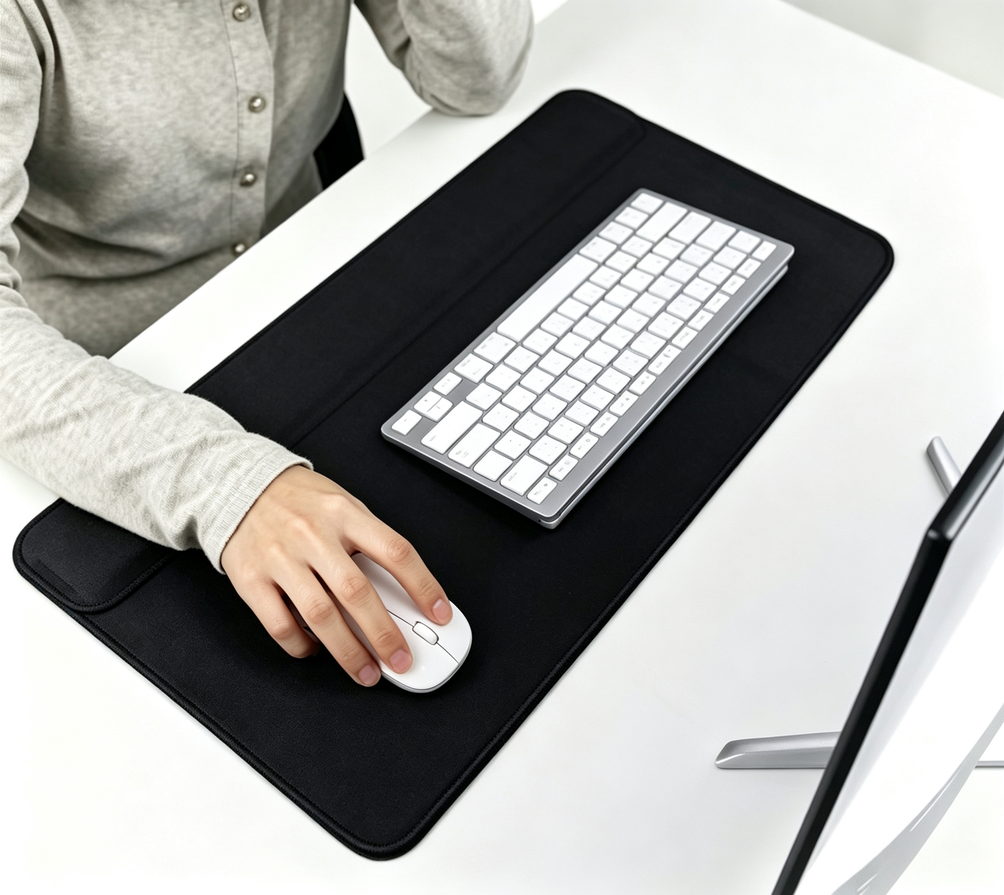 Memory Foam Wrist Rest Mouse Pad