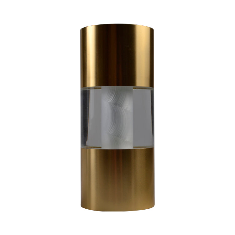 360 Degree Subwoofer Crystal LED Light Tubular Wireless Speaker