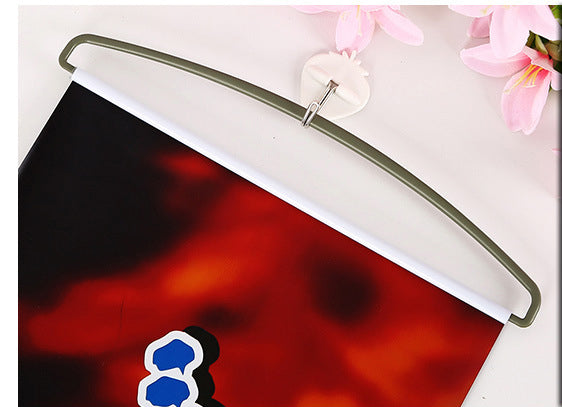 27" x 6.7" Custom Full Color Roll Out Banner Handheld Scroll Banner