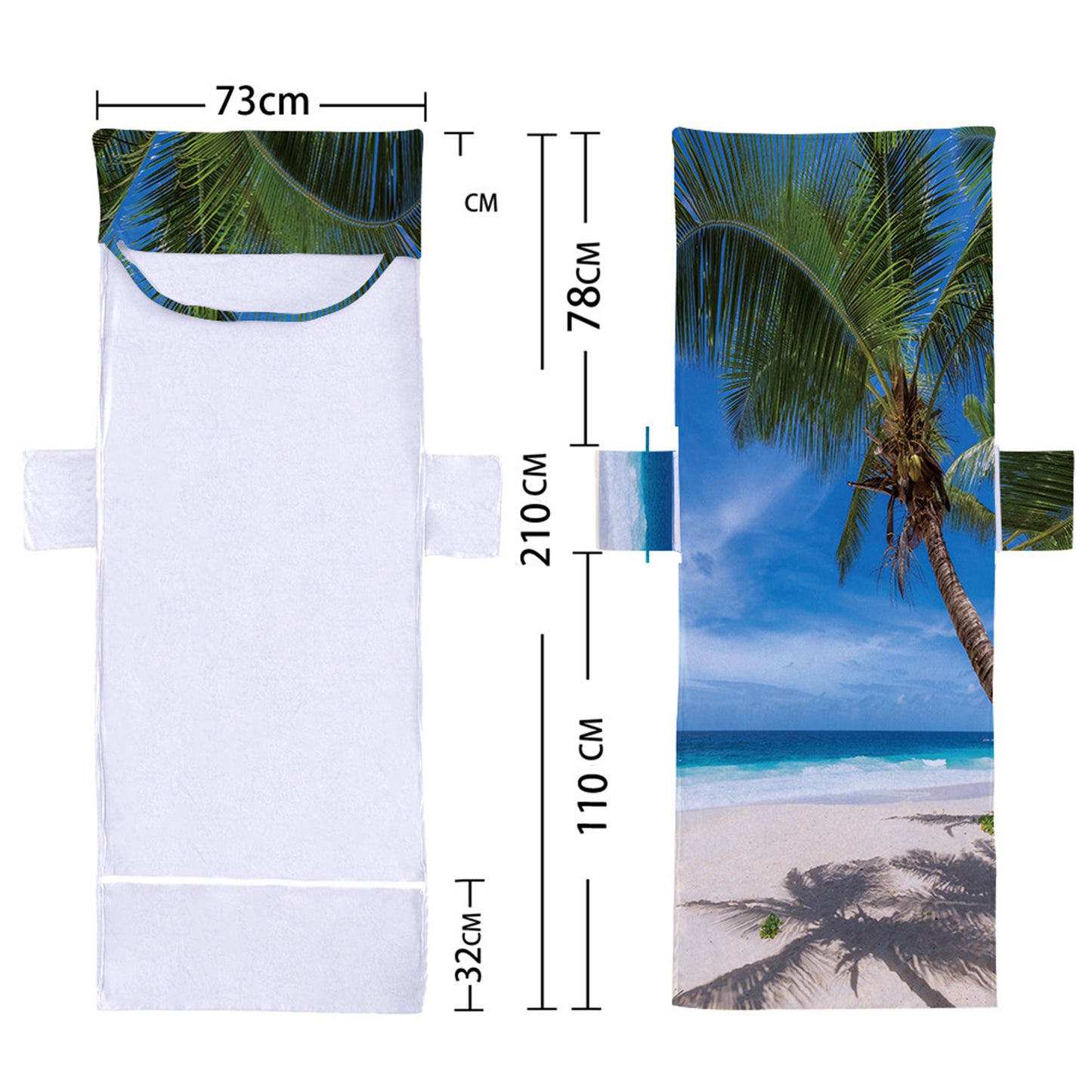 Lounge Chair Towel Cover Pool Chair Cover