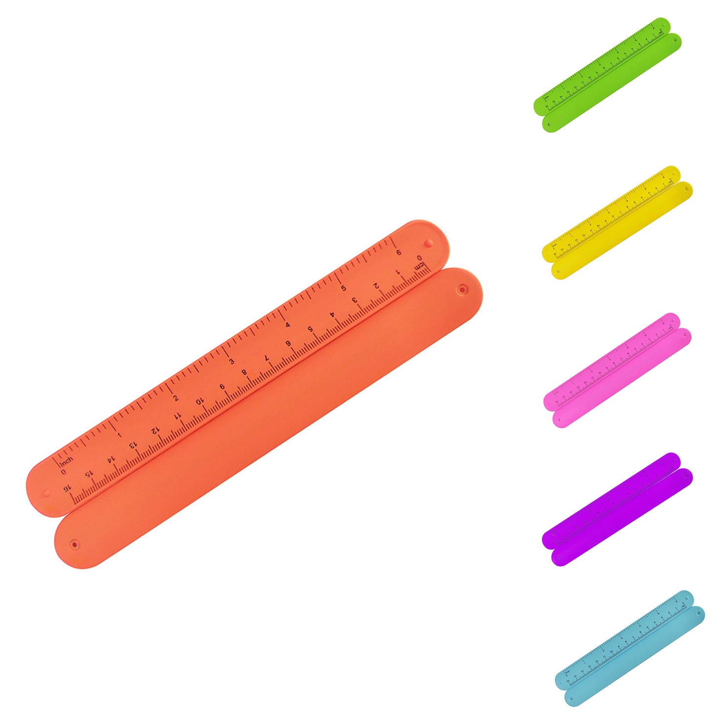 Children's Graduated Silicone Slap Bracelet