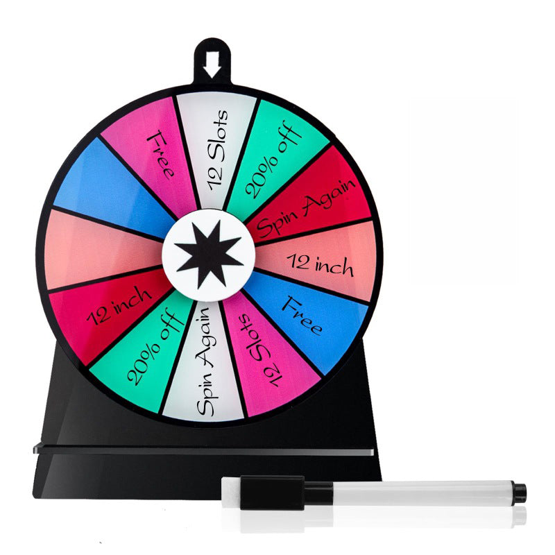 Acrylic Lucky Spin Prize Wheel