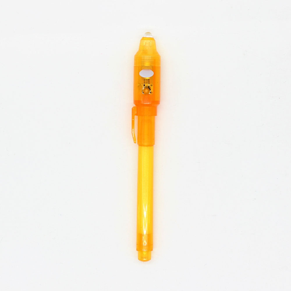Light Invisible Ink Pen W/ UV Led Light