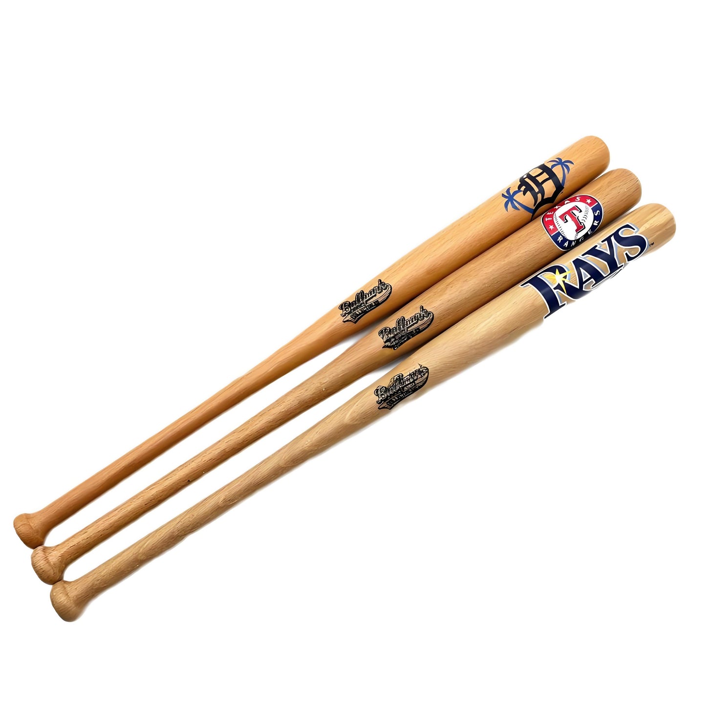 18" Mini Wood Baseball Bat - Full Color Logo