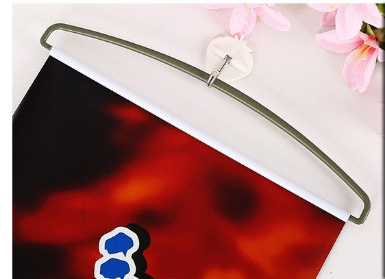 Custom 25" x 6.7" Full Color Hand Held Retractable Scrolling Banner, Low Minimum