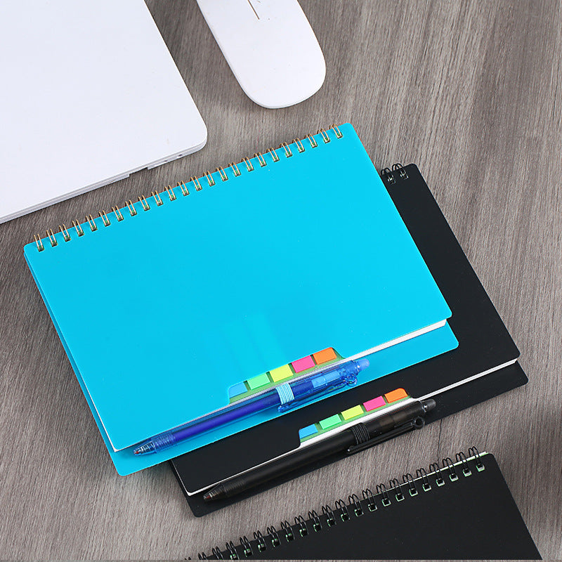 Reusable Notebooks Stone Paper Waterproof Spiral Notebooks A5 Wirebound Ruled Sketch Book Notepad