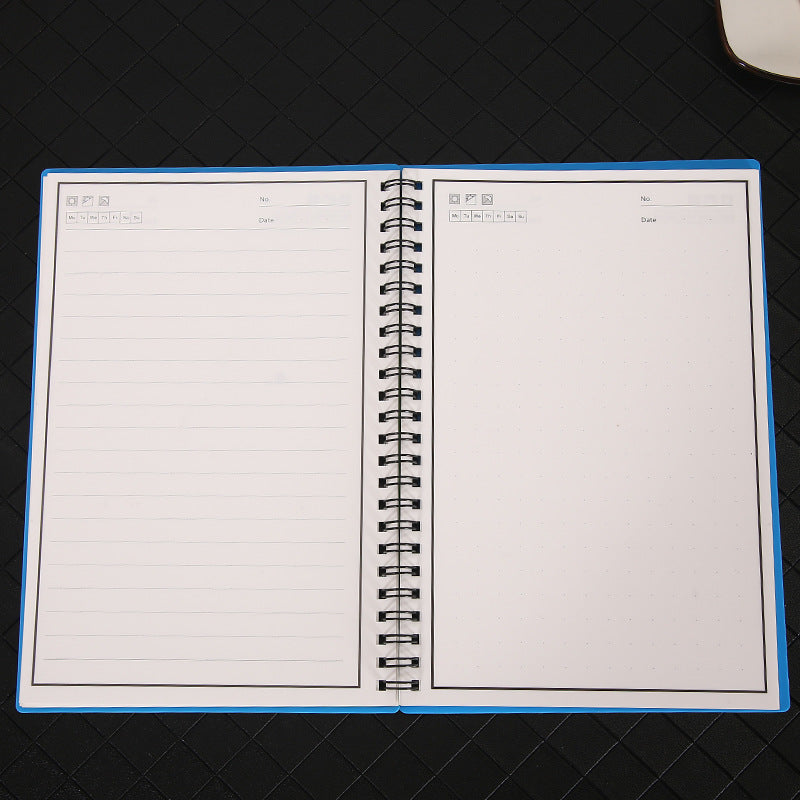Reusable Notebooks Stone Paper Waterproof Spiral Notebooks A5 Wirebound Ruled Sketch Book Notepad