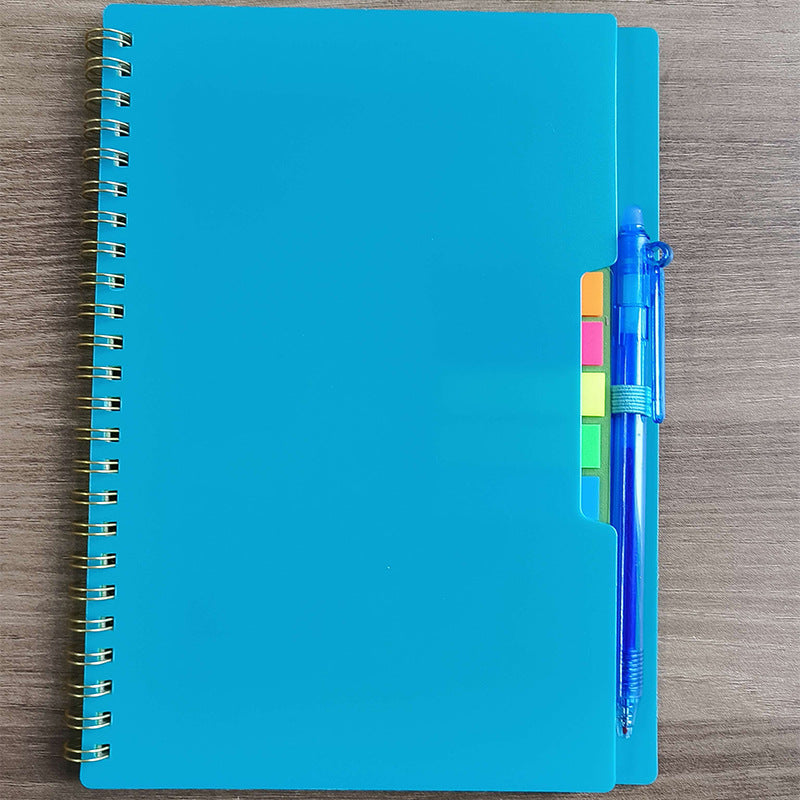 Reusable Notebooks Stone Paper Waterproof Spiral Notebooks A5 Wirebound Ruled Sketch Book Notepad