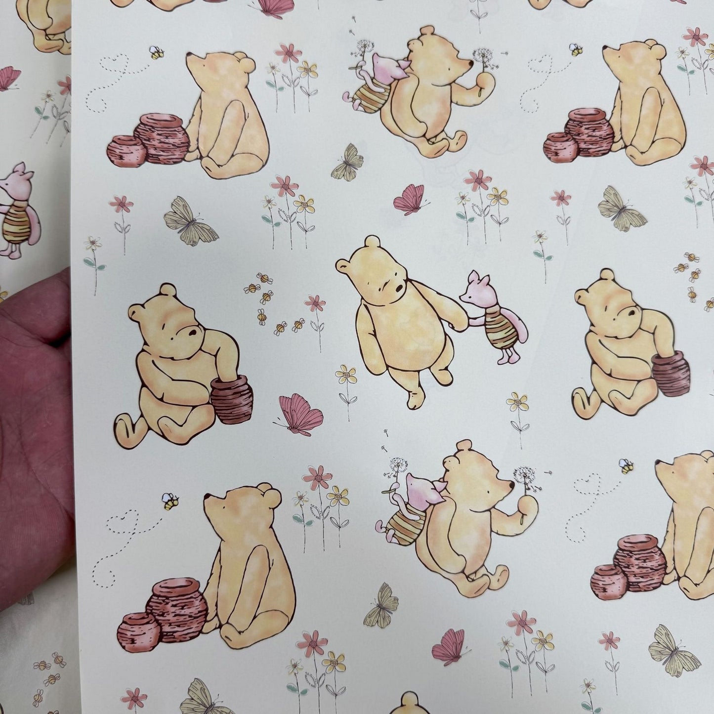 Custom White Kraft Paper Wrapping Paper 20x27"