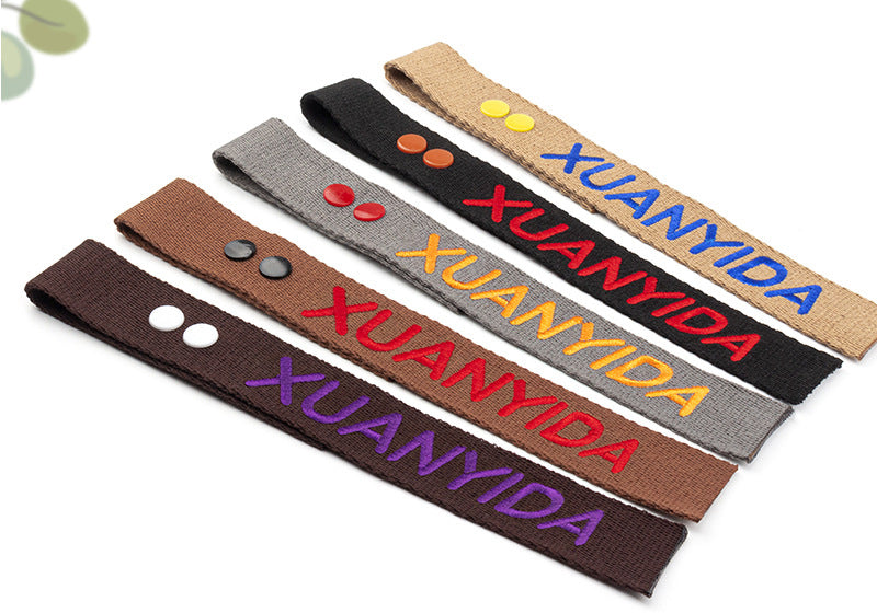 Premium Personalized Twill Cotton Luggage Strap Travel ID Tag Bag Claim Tag Airline Bag Tag