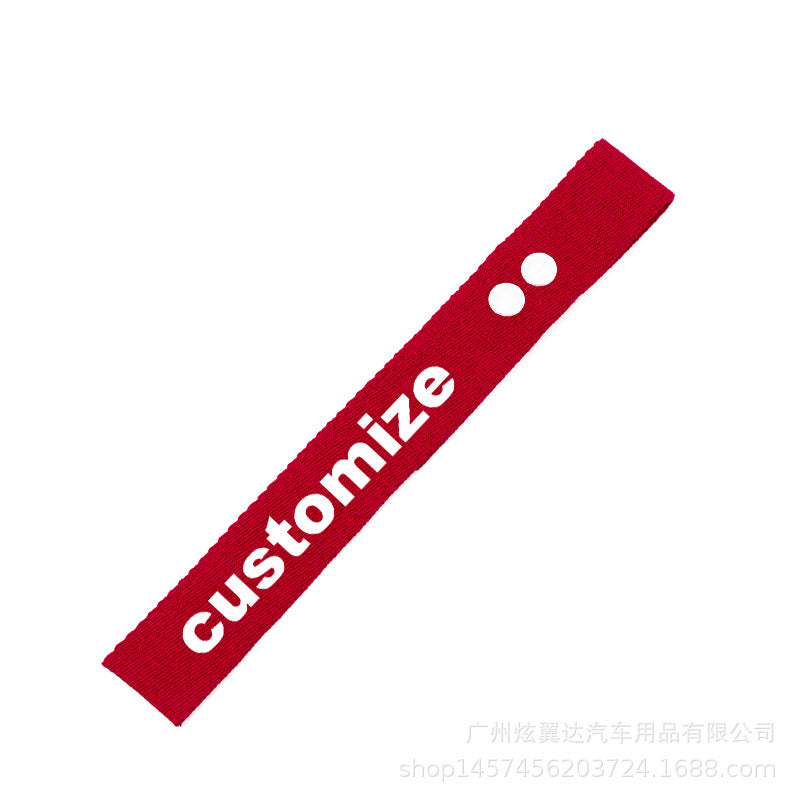 Premium Personalized Twill Cotton Luggage Strap Travel ID Tag Bag Claim Tag Airline Bag Tag