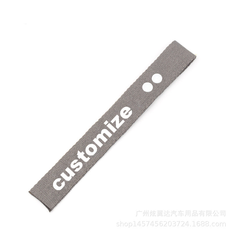 Premium Personalized Twill Cotton Luggage Strap Travel ID Tag Bag Claim Tag Airline Bag Tag