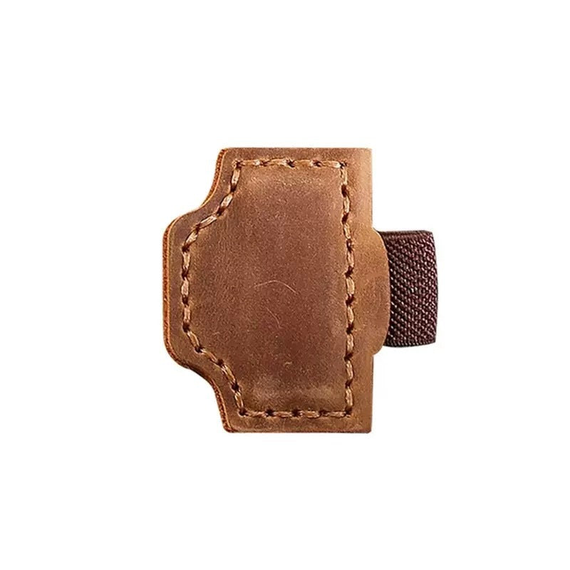 Leather Magnetic Bookmark Book Page Clip