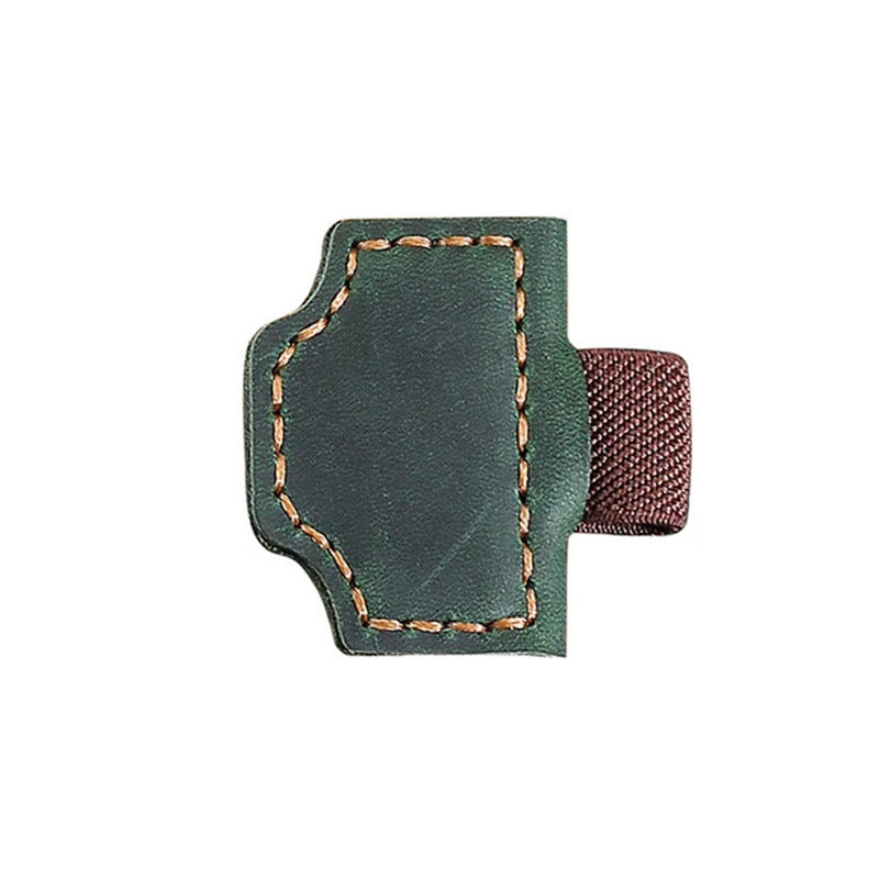 Leather Magnetic Bookmark Book Page Clip