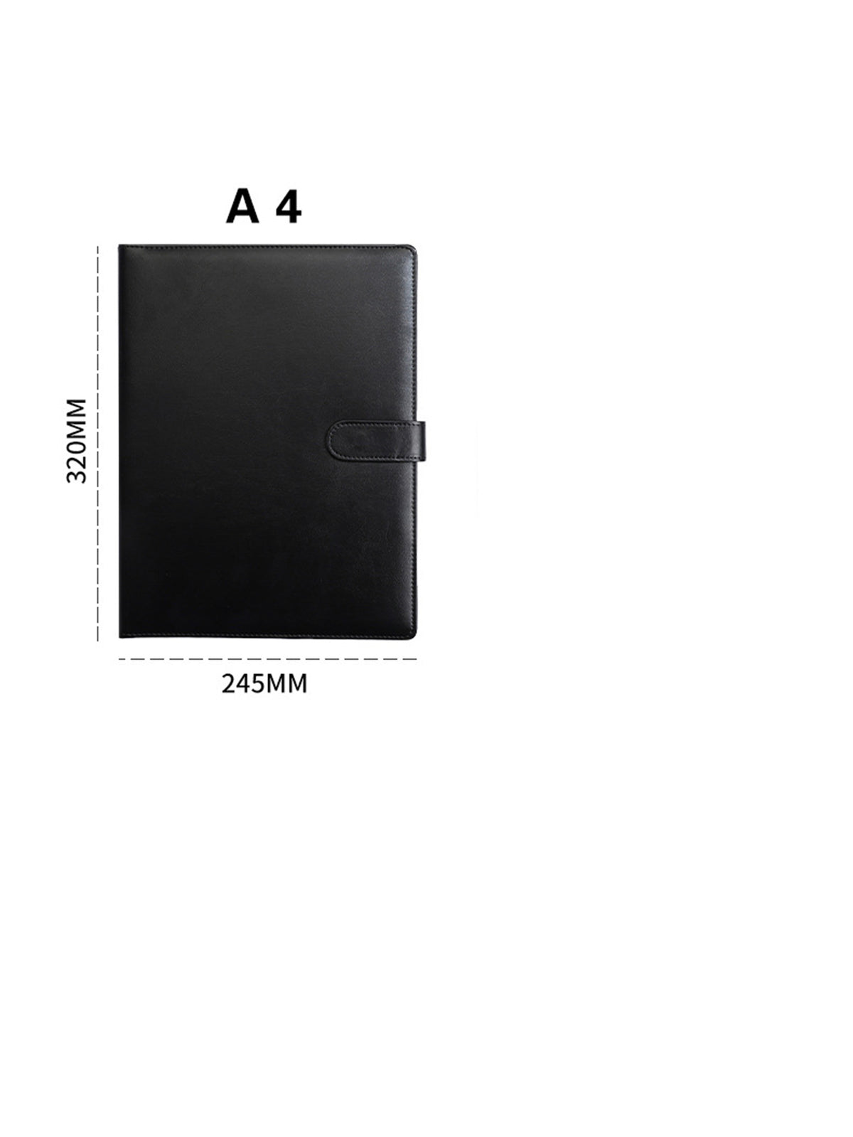 Faux Leather Portfolio Folder Binder