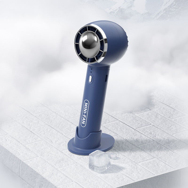 Portable Fan Small Handheld Fan For Outdoor Rechargeable Mini Fan Desk Fan With Phone Stand