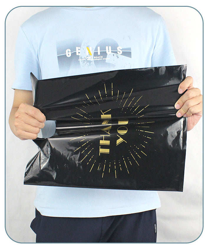 5.9"x7.9" 2.4mil Merchandise Bags W/ Die Cut Handle for Boutique Bag Shopping Clothes Packaging Bags