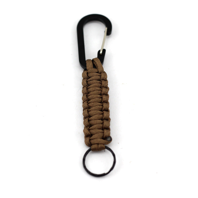 Paracord Carabiner Keychain Key Ring
