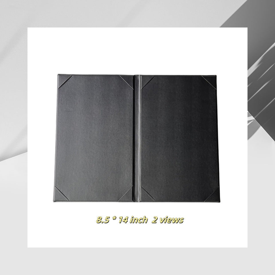 8.5X14" 2 Views Dinner Menu Cover