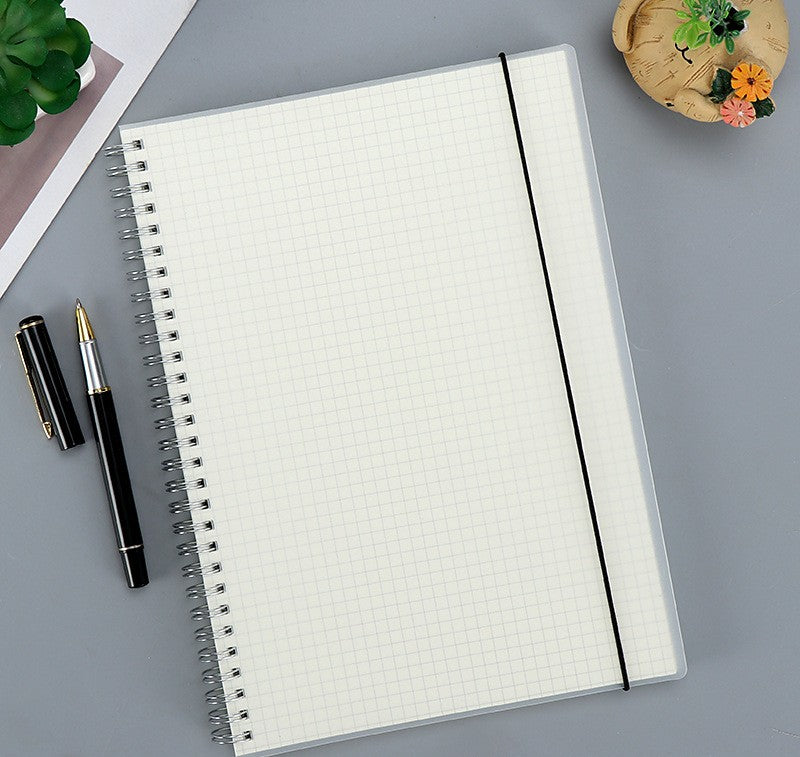 Spiral Attached Fixed Cord Journal/A4 Notebook