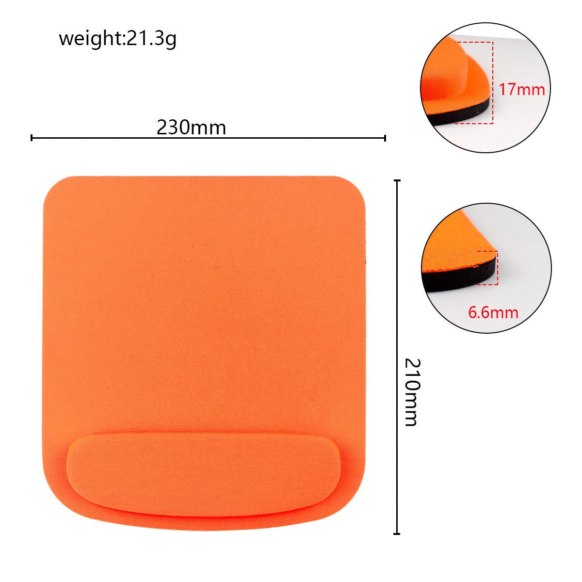 EVA Foam Wrist Rest Mouse Pad