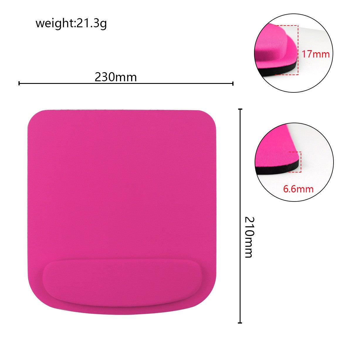 EVA Foam Wrist Rest Mouse Pad