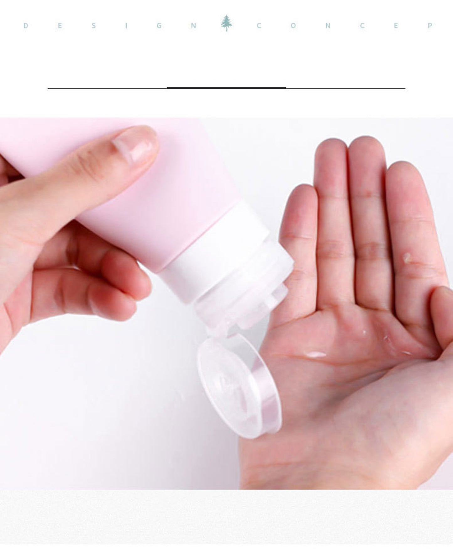 2OZ Silicone Travel Bottle Set (4 Pcs Set)
