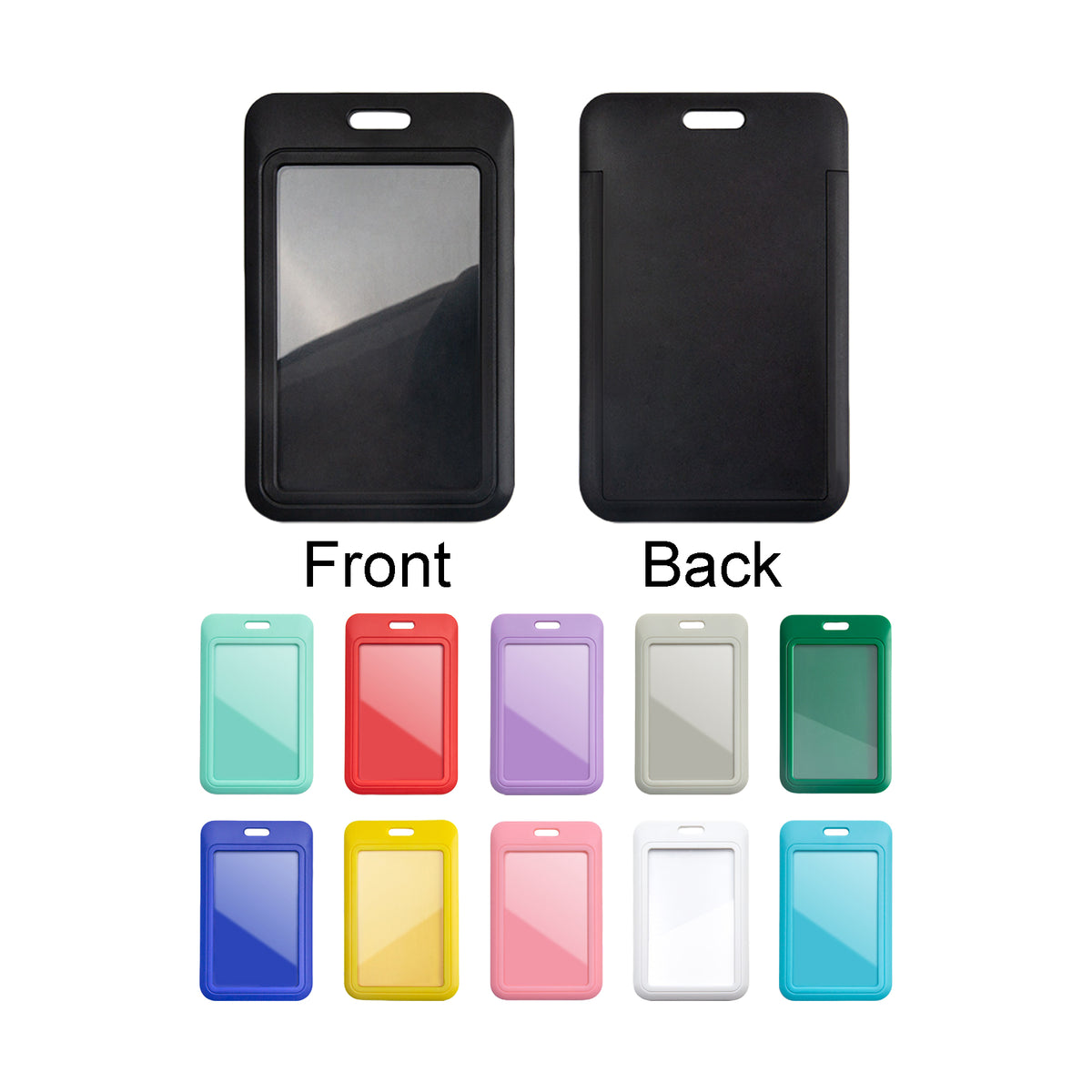 ABS Plastic Slide Cover Hard Card Sleeve