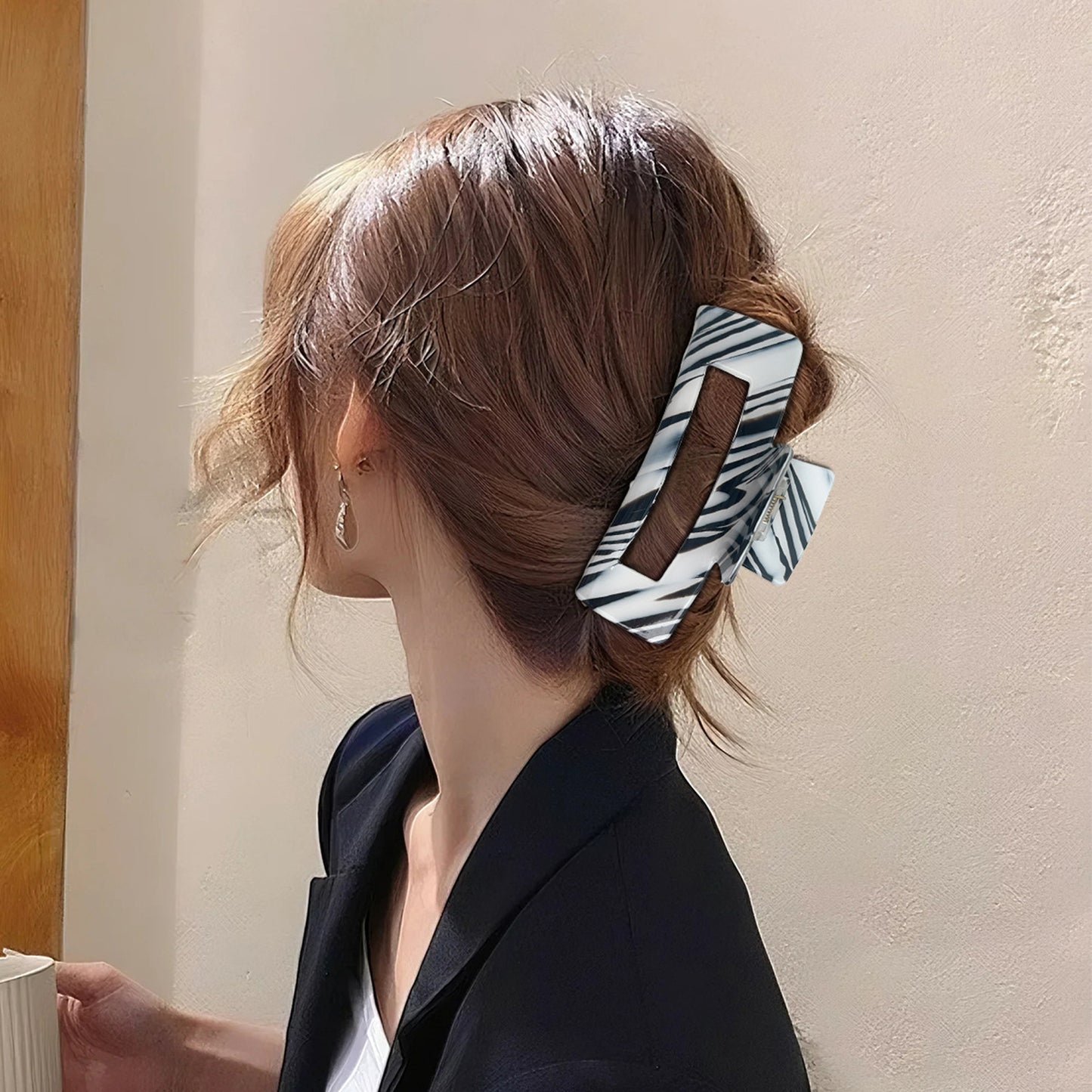 Large Rectangle Big Hair Claw Clips