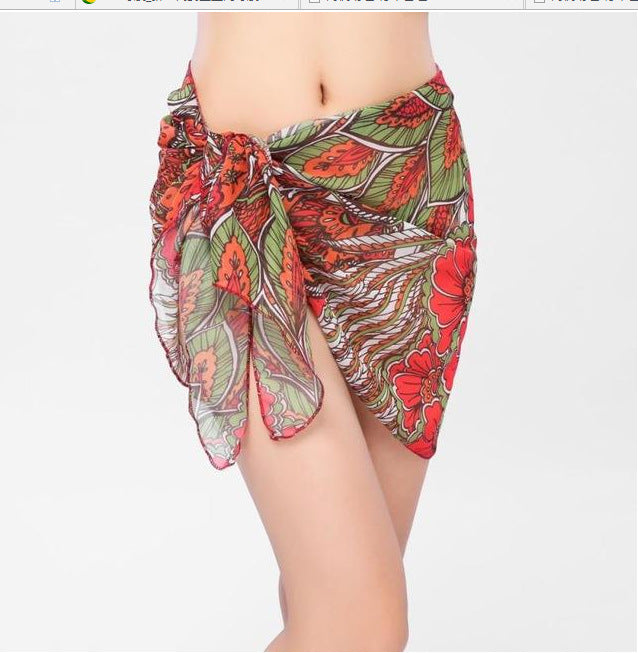 Beach Sarong Coverup W/Full Page Printing
