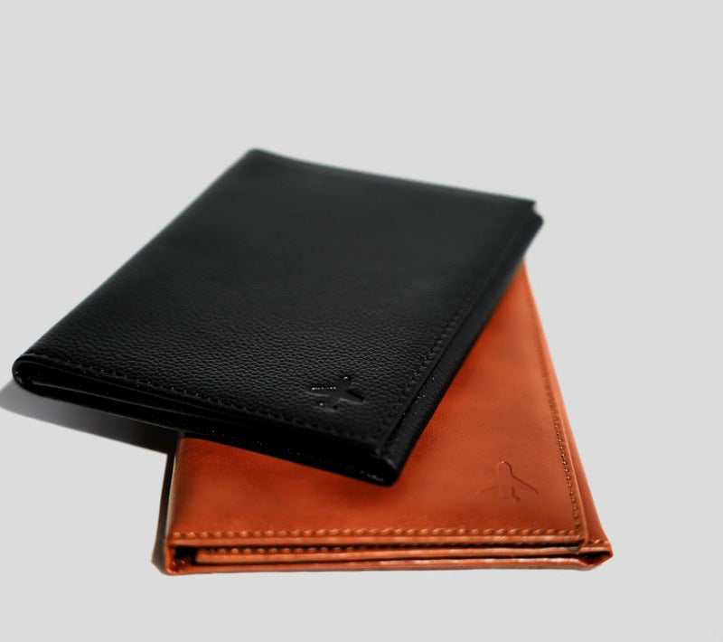 Genuine Leather Passport Wallet/Pilot Document Holder